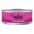 Rawz Shredded Tuna & Salmon Cat Food 舌拿魚及三文魚肉絲貓罐頭 155g X24